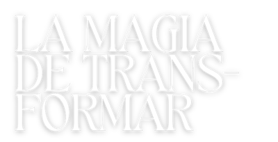 LA MAGIA DE TRANSFORMAR